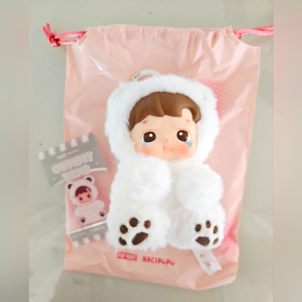 💯Authentic Pop Mart Hacipupu Latte Flavor Secret Plush Pendant🌸